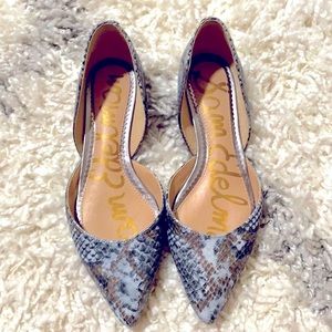 Sam Edelman blue d’orsay flats